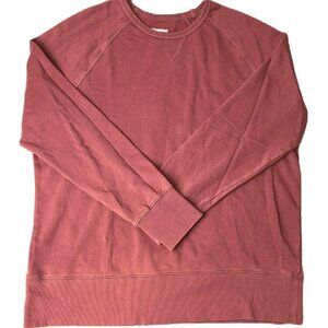 Women's Red Long Sleeve Sweater - XL